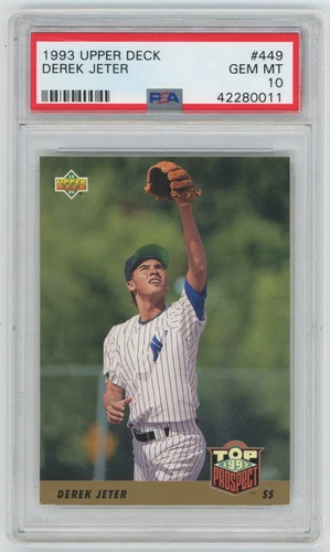 1993 Upper Deck 449 Derek Jeter PSA 10 712055