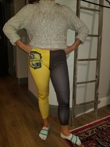hufflepuff leggings