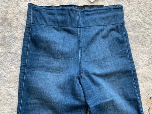 NEU Show Me Your Mumu Blue Stretch Berkeley Bells Bell Bottom Soft Denim Jeans S - Bild 3 von 10