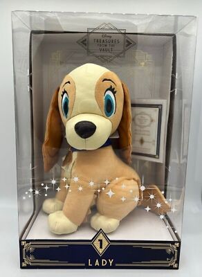 Disney Treasures from the Vault - Lady Plush (January 2021) NIB