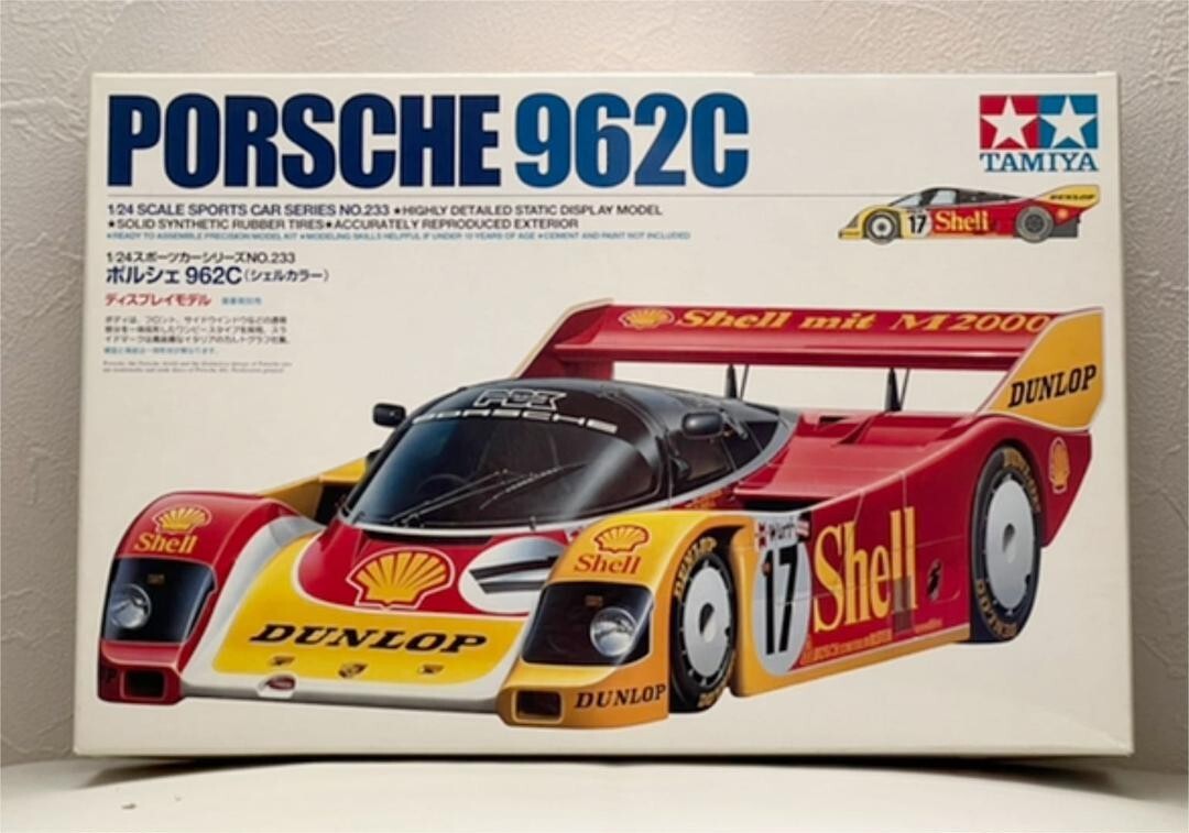 1/32 PORSCHE 962C FROM A 4WD モーター Tamiya 1/24 Sports Car Series JOEST PORSCHE 962C Shell color