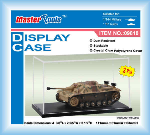 Trumpeter / Master Tools 09818 - Plastic Transparent Case 111 x 61 x 63 mm