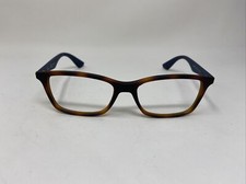 RAY BAN RB 7047 5574 54/17/140 MATTE TORTOISE BLUE EYEGLASSES FRAME LE13