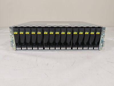 EMC KTN-STL3 15-Bay 3.5'' 15x SAS Trays __ Bezel / Rails / Power Cords __ Open...