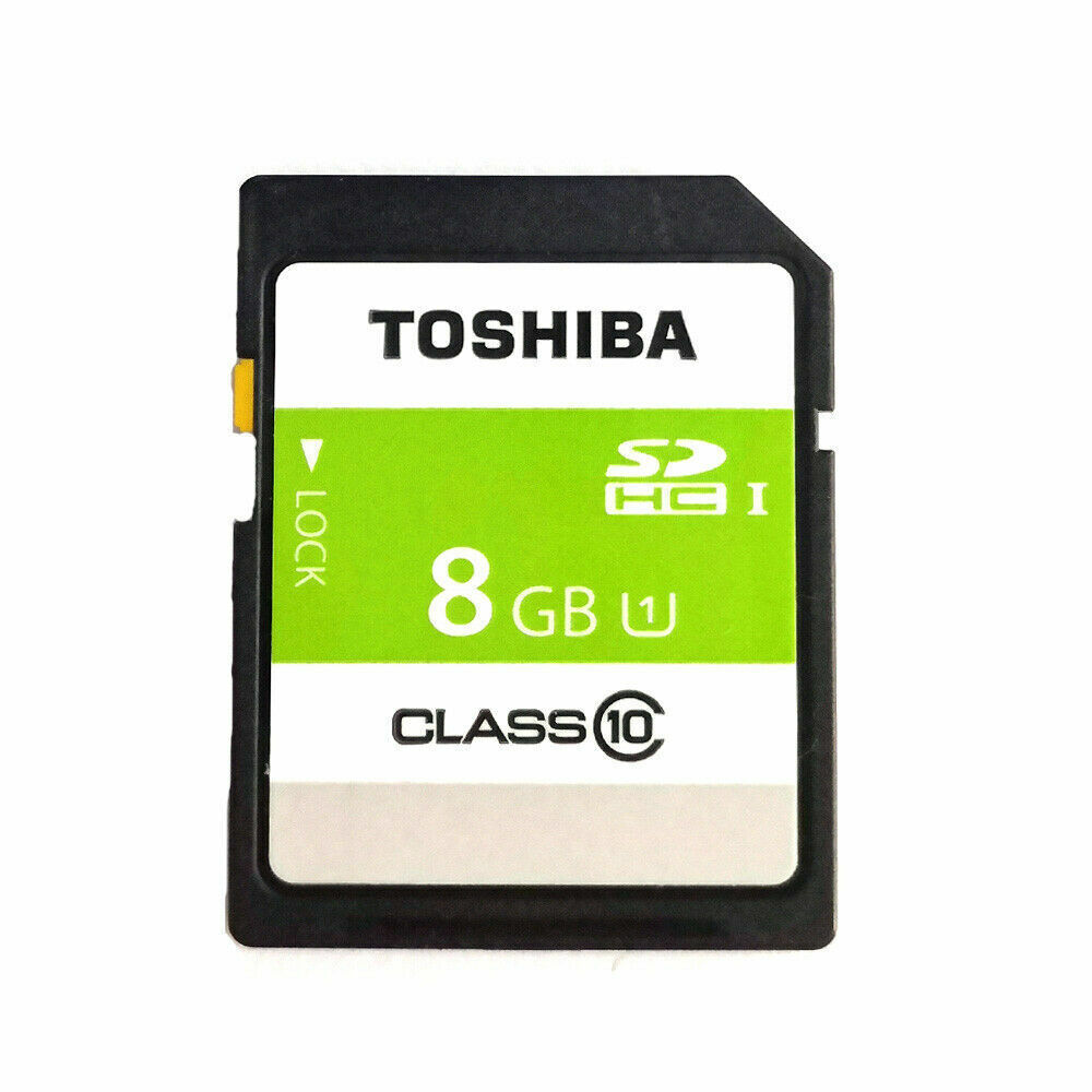 SD 2GB SD Card TOSHIBA 8GB SDHC C10 Standard Secure Generic for