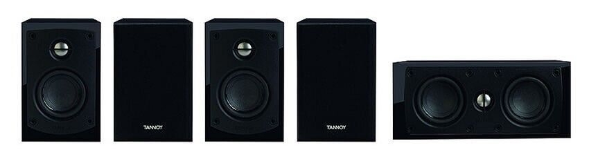 Tannoy HTS 5.0 Satelliten Lautsprecher System | schwarz hochglanz | Premium