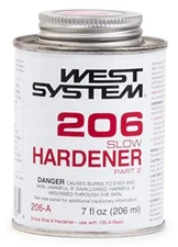 WEST SYSTEMS655-206A SLOW HARDENER - .44 PINT