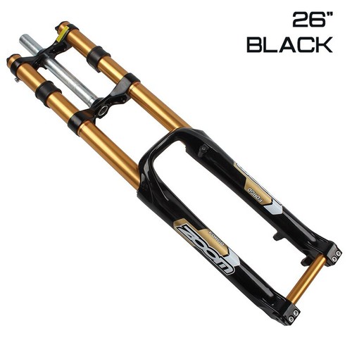 26 27.5 29 Mountain Bicycle Suspension Front Fork Damping Disc Brake DH Downhill - Picture 5 of 15