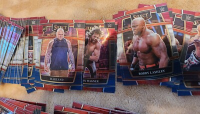 Buy 2022 Panini Select WWE - Concourse The Rock #20 Red & Blue