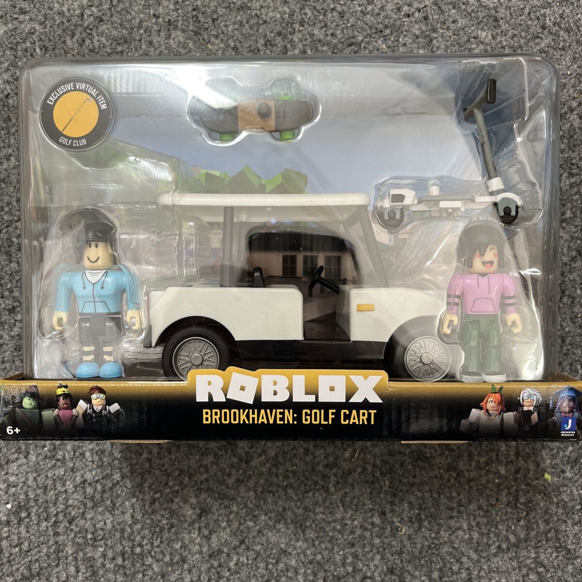 Roblox Celebrity Feature Vehicle - Brookhaven: Golf Cart BRAND NEW