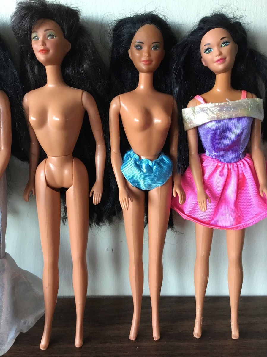 LOT OF 5 1980 BARBIE ASIAN KIRA MIKO C04 | eBay