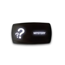 MYSTERY - Horizontal LED Rocker Switch 5 Pin Dual Light 20A 12V ON / OFF