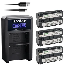 Kastar Battery LED2 Charger for Yongnuo YN900 YN900 II YN1200 PROLED Video Light