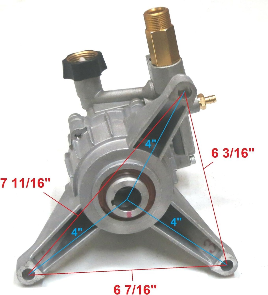 Pressure Washer Water PUMP Excell VR2500 VR2522 VR2530 Troybilt