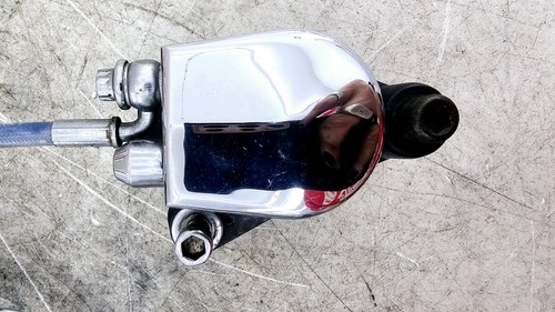 1998 HARLEY FLH ROADKING Dual Caliper Braided Hose +11/16 Chrome Master Cylinder - Picture 10 of 20