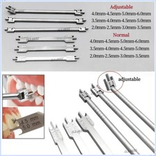Dental Orthodontic Bracket Positioner Placement Articulated Gauge Instruments