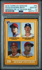 2018 Topps On Demand Inspired By 1978 #R5 Shohei Ohtani Buehler Hicks Mahle RC