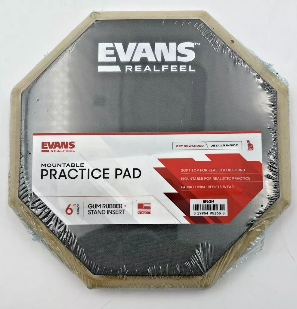 Evans realfeel 2024 practice pad stand