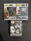 Star Wars Funko Pop Bundle - Stormtrooper 510, Wrecker 413, Boba Fett 480