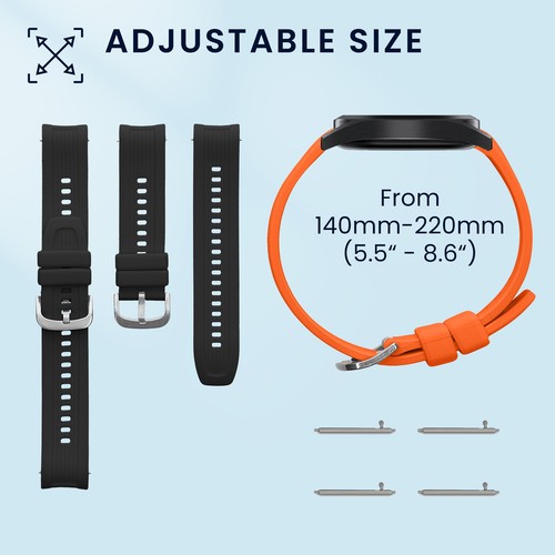 2x Pulsera de repuesto para Huami Amazfit Balance A2286 - Imagen 6 de 8