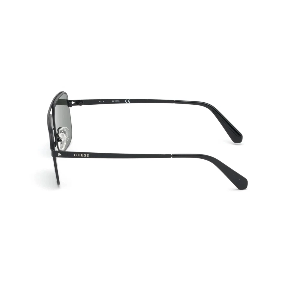 Gafas de sol Guess GU6939 02Q mate de metal negro aviador con espejo marco 58-15-150 Foto 2 de 3