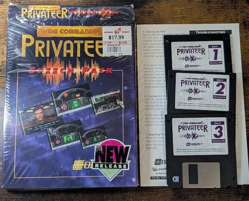 Wing Commander: Privateer - Speech Pack - PC MS-DOS - In original shrinkwrap - Picture 17 of 18