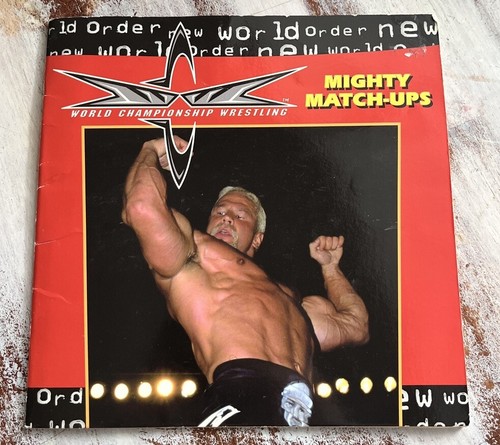 Mighty Match Ups WCW World Championship Wrestling Paperback Book 1999 Hulk Hogan - 第 1/2 張圖片