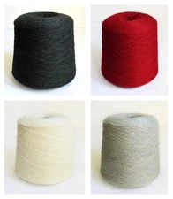 Italian Merino - Angora Knitting Yarn, 10.6 oz / 300 grams Balls or Cone