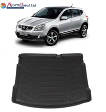 Tailored boot tray liner mat for Nissan Qashqai 2007 - 2013 