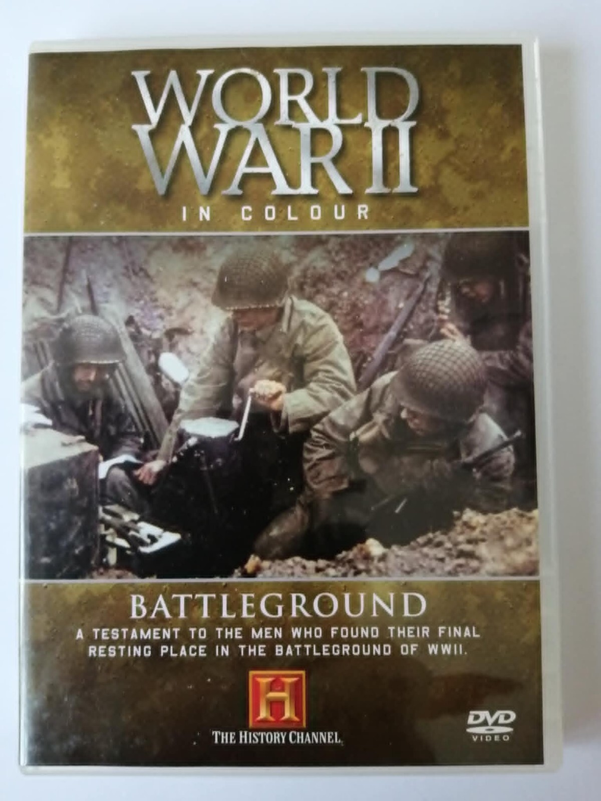 DVD World War II in Colour: Battleground. History Short Film. Free UK Post