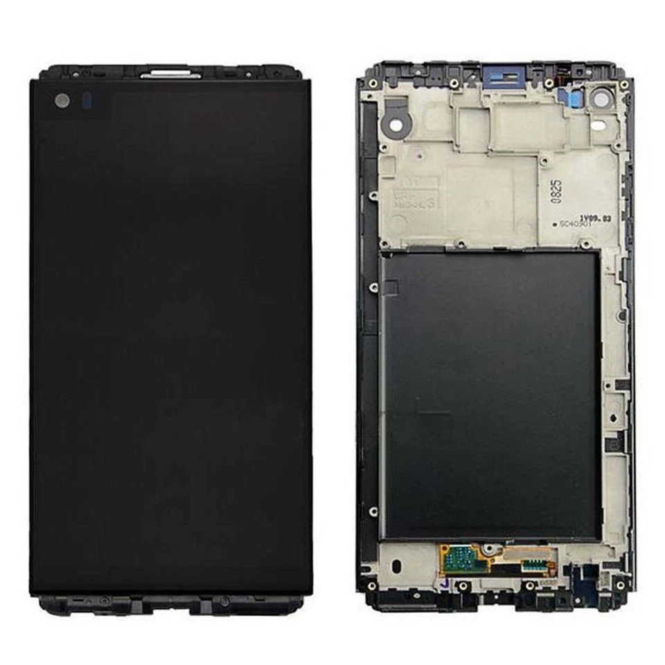 LCD Display Screen Touch Digitizer Replacement Black+Frame LG V35 V20 V30 lot - Image 3 of 3
