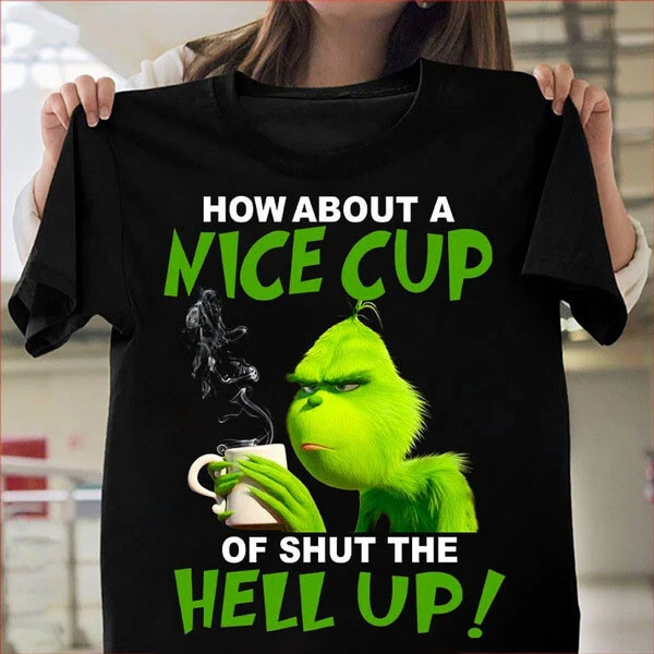 Grinch mens hotsell t shirt