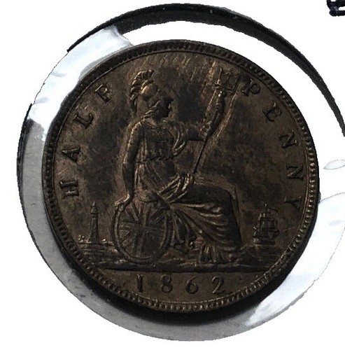1862 Queen Victoria One Quarter Anna India World Coin | eBay