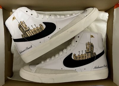 NIKE BLAZER MID '77 WMNS PROMO SAMPLE -  ANHEUSER BUSCH  DS SIZE 9W (NO BOX)