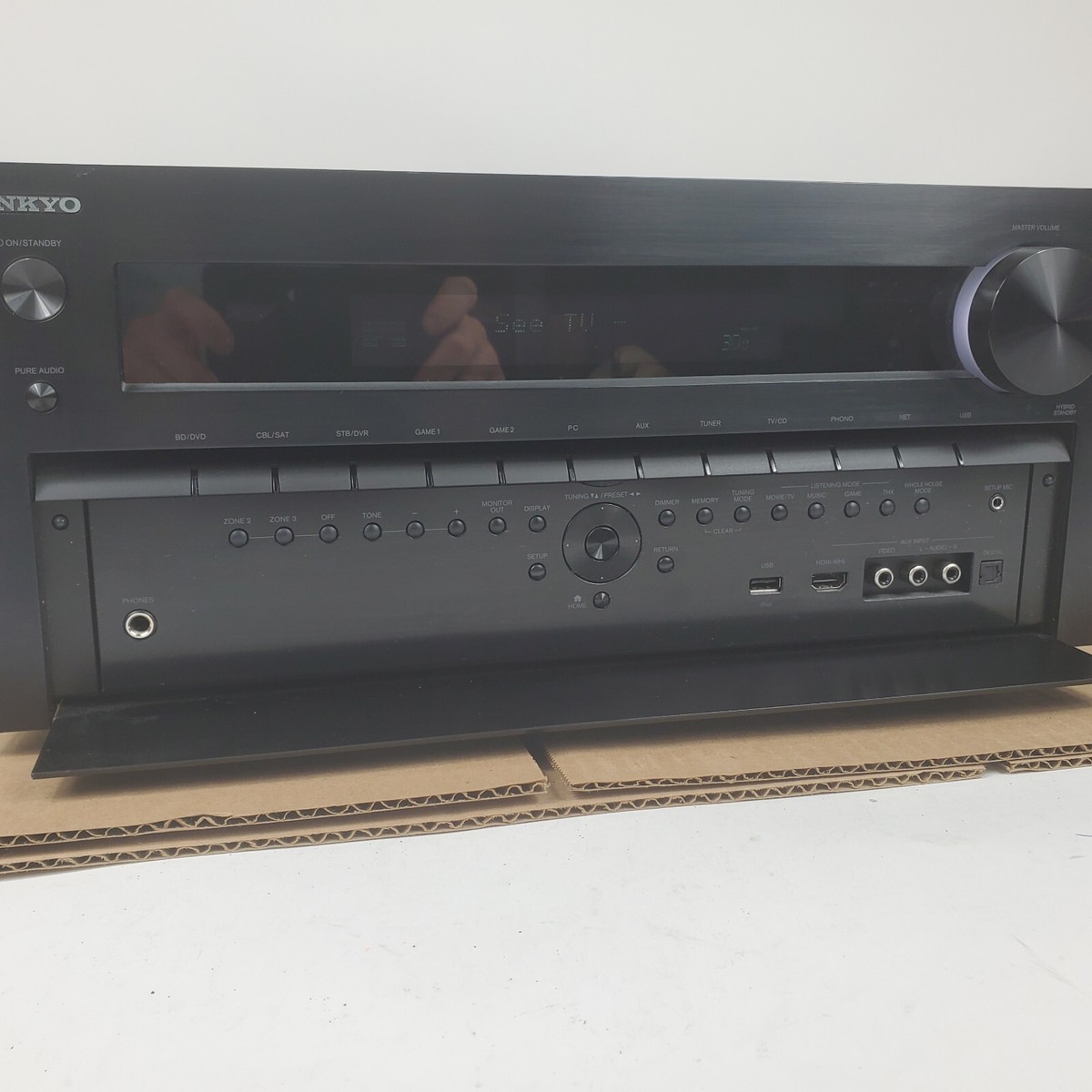ONKYO - ONKYO AVレシーバー TX-NR818 Onkyo TX-NR818 7.2-channel home theater receiver, Internet