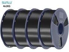 SUNLU 4KG PLA PLA+ PETG SILK Filament 1.75MM 4×1KG 3D-Drucker Verbrauchsmaterial