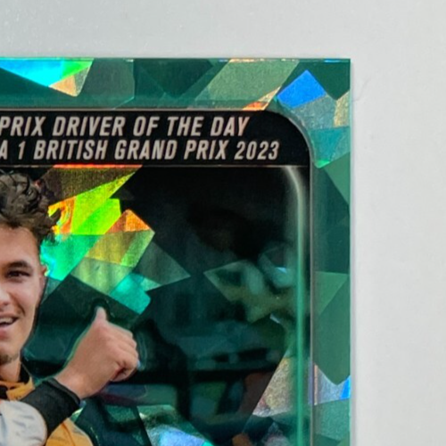 LANDO NORRIS 2024 Topps Chrome Sapphire Formula 1 F1 #168 Aqua /99 - Picture 4 of 6
