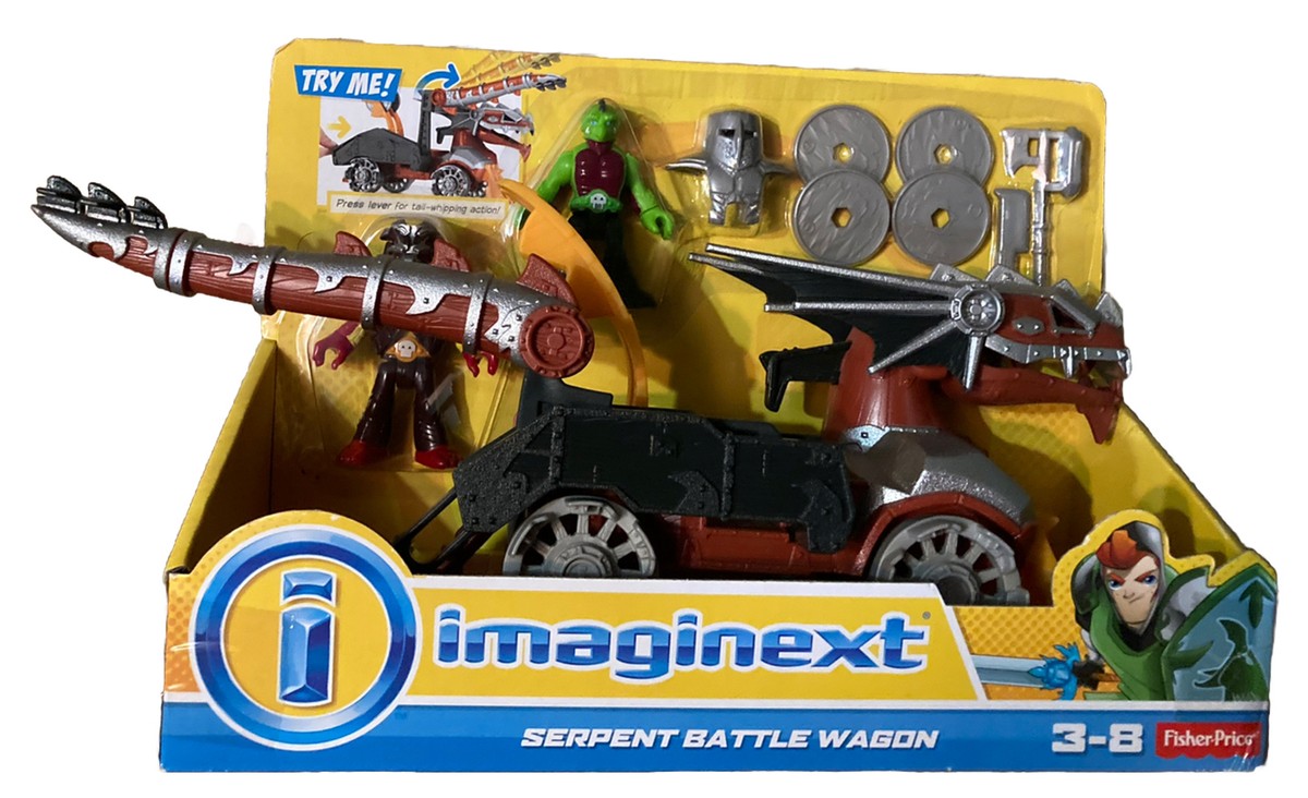 5c蒼龍　5cベン Fisher-Price Imaginext Castle Serpent Vehicle BFR69 New 3+ | eBay