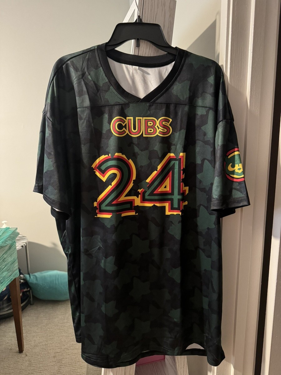 Chicago Cubs Ivy HBCU SGA JERSEY WRIGLEY FIELD XL VERY RARE