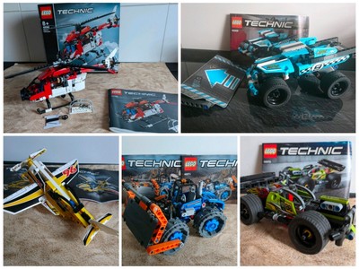 Lego Technic Konvolut 42059 Truck 42072 Zack 42092 Helicopter 42071 und 42044