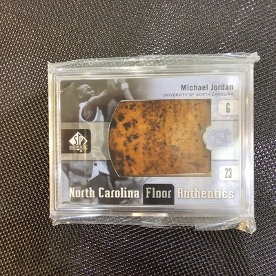 2011-12 SP Authentic - North Carolina Floor Authentics Michael Jordan #UNC-J0