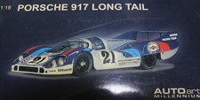 AUTOart Porsche 917 Long Tail 1971 1/18 Scale Model Car Used