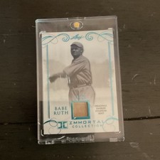 2017 Leaf Immortal Collection Babe Ruth Yankee Stadium Seat #YS-41 Yankees