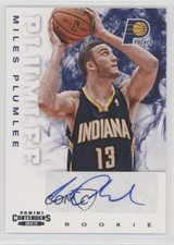 2012-13 Panini Contenders Rookie Miles Plumlee #225 Auto qw7