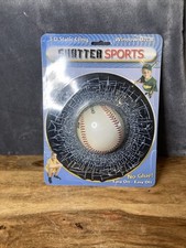 Shatter Sports 3-D Naklejka okienna Baseball Bez kleju Łatwe włączanie Rozbicie Przylgnięcie Nowa