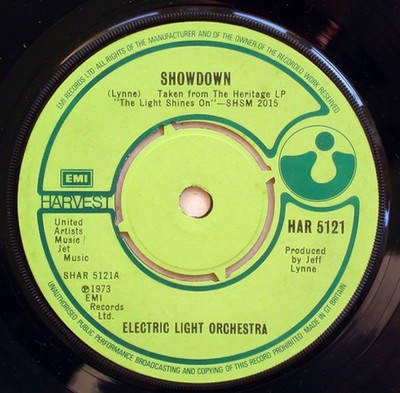 Electric Light Orche - Showdown / Roll Over Beethoven - Used Vinyl R - G12170z