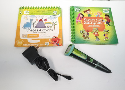 LeapFrog Leap Start Go Pen with Books Tested