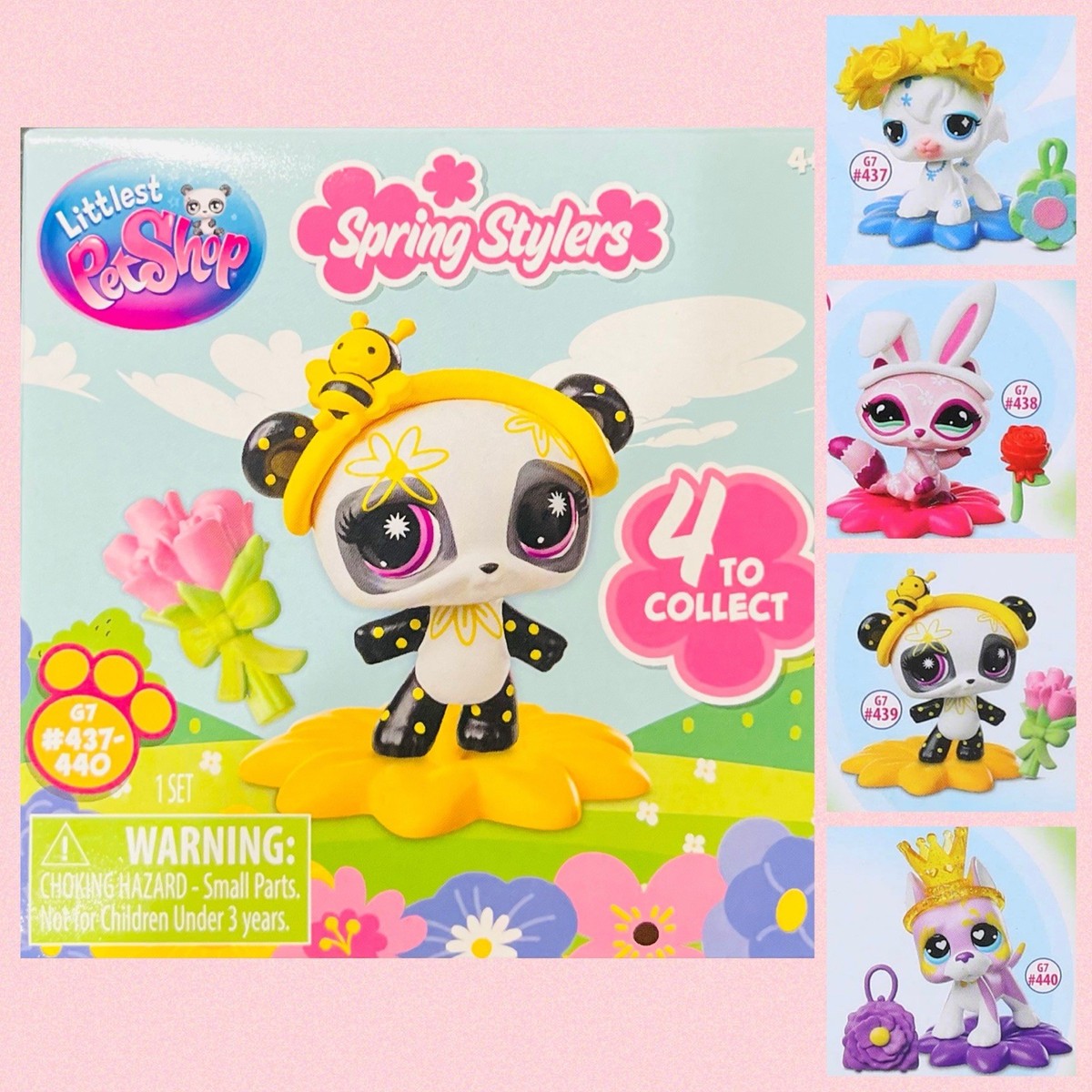 ♥未開封♥FPF ミライLPSアイロニングジェル 50g Littlest Pet Shop Season 5 “SPRING STYLERS” G7 #437 #438 #439 #440