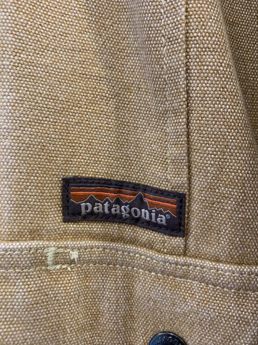 Patagonia Herren Canvas Hemd Jacke braun Workwear Knopf Gr. XL passt XXXL #129 - Bild 22 von 23