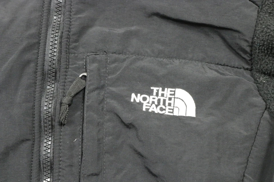 North Face Denali Jacket Womens Small Black Fleece Nylon Full Zip Outdoors Coat - Image 3 of 4